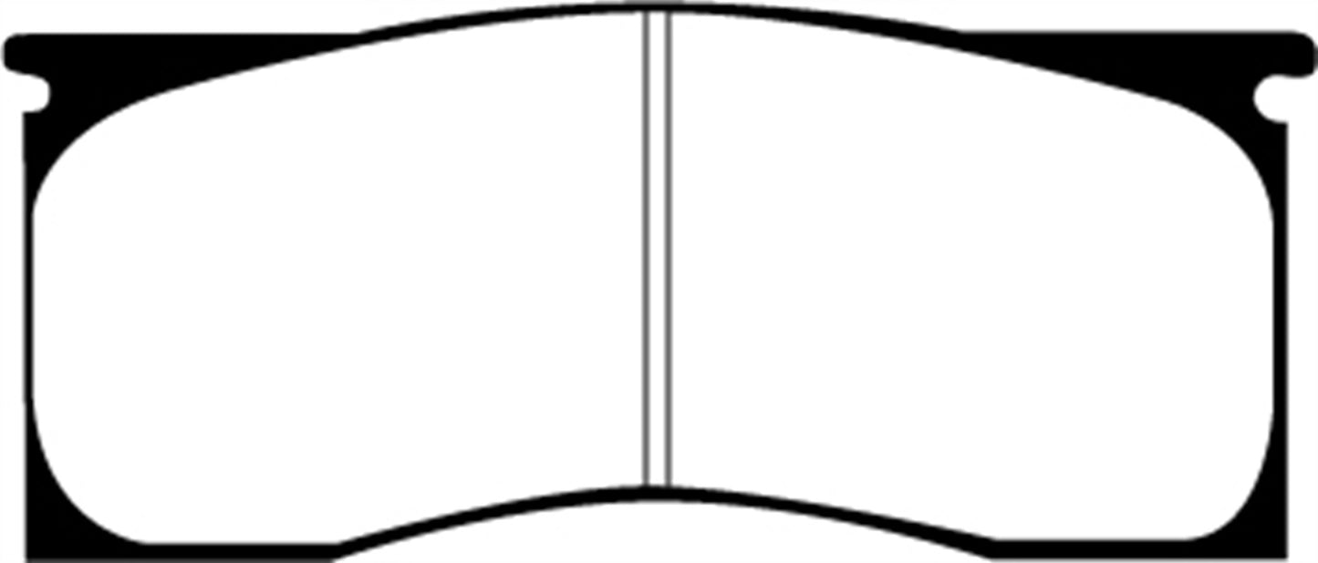 EBC DP21157 Greenstuff 2000 Series Sport Brake Pads