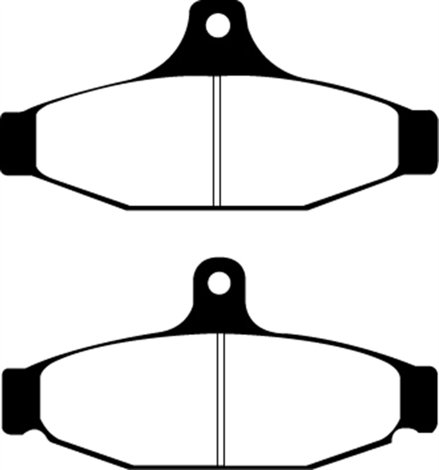 EBC DP21167 Greenstuff 2000 Series Sport Brake Pads