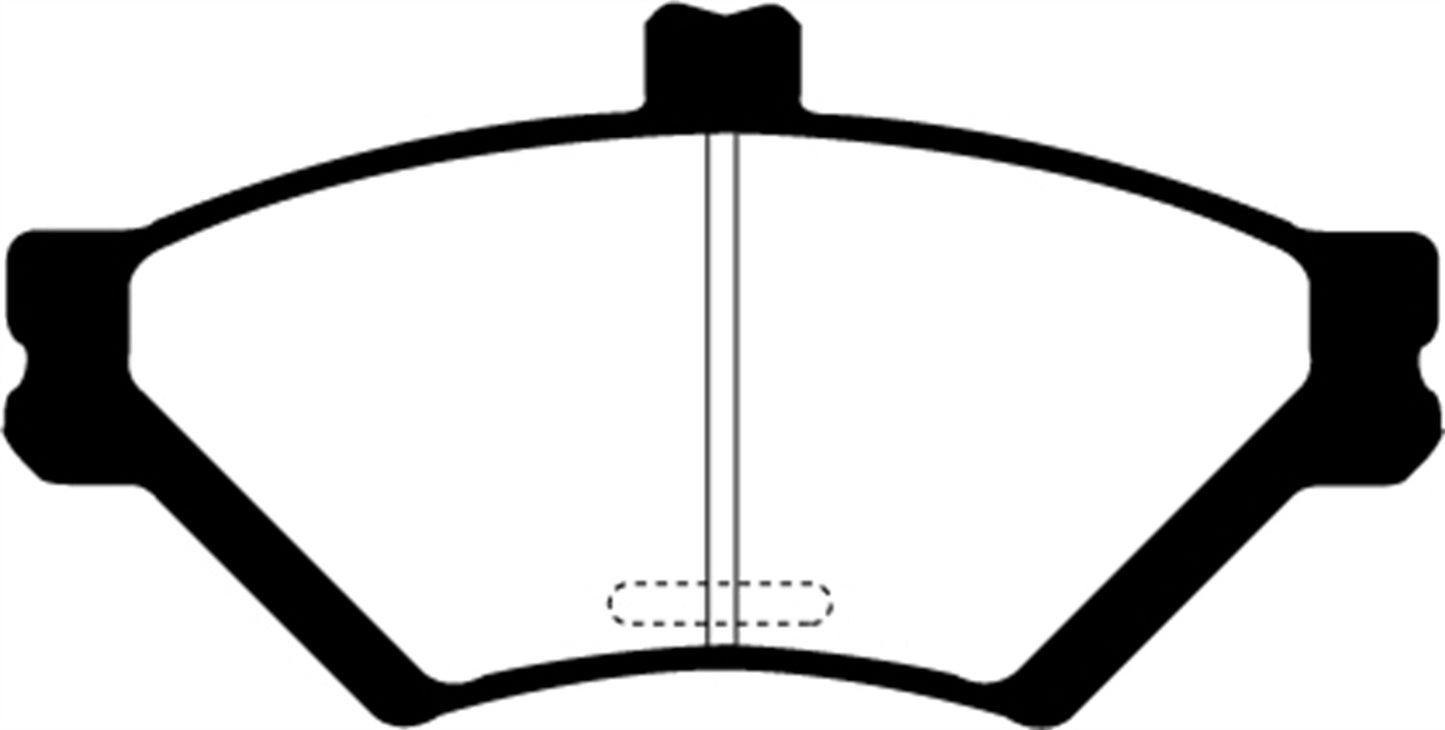 EBC DP21169 Greenstuff 2000 Series Sport Brake Pads