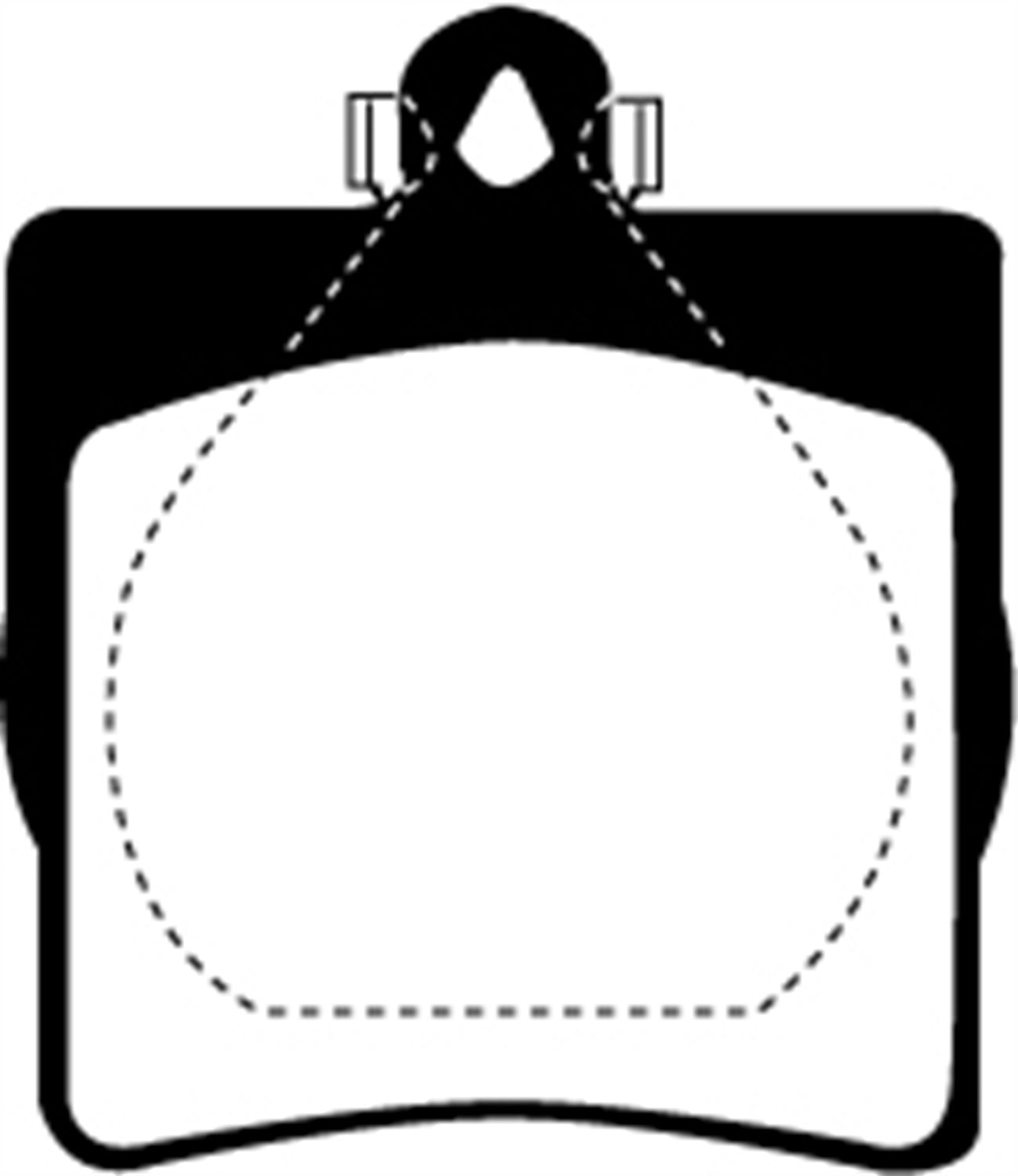 EBC DP21191 Greenstuff 2000 Series Sport Brake Pads