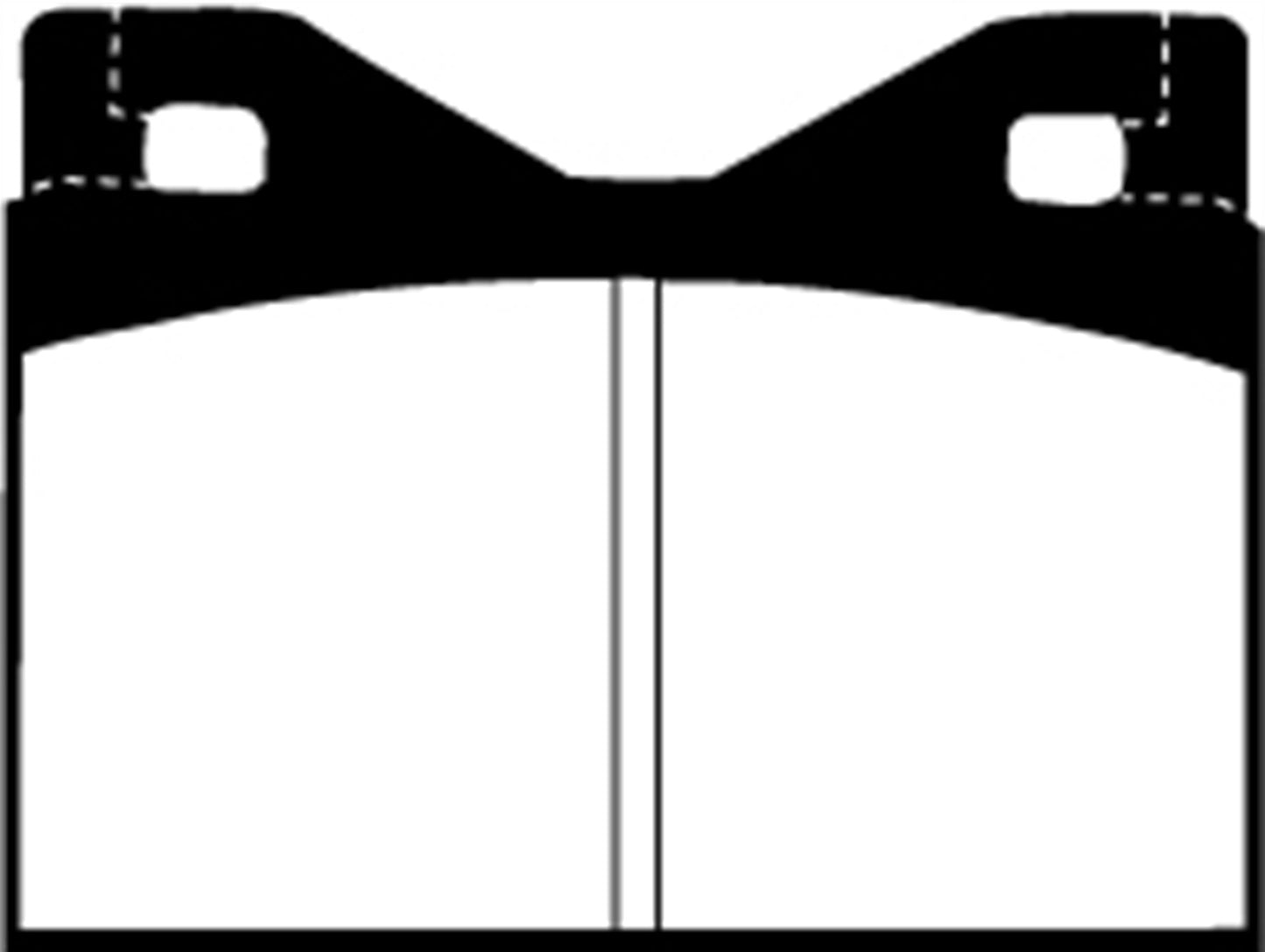 EBC DP2126 Greenstuff 2000 Series Sport Brake Pads