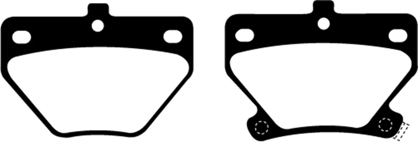 EBC DP21326 Greenstuff 2000 Series Sport Brake Pads