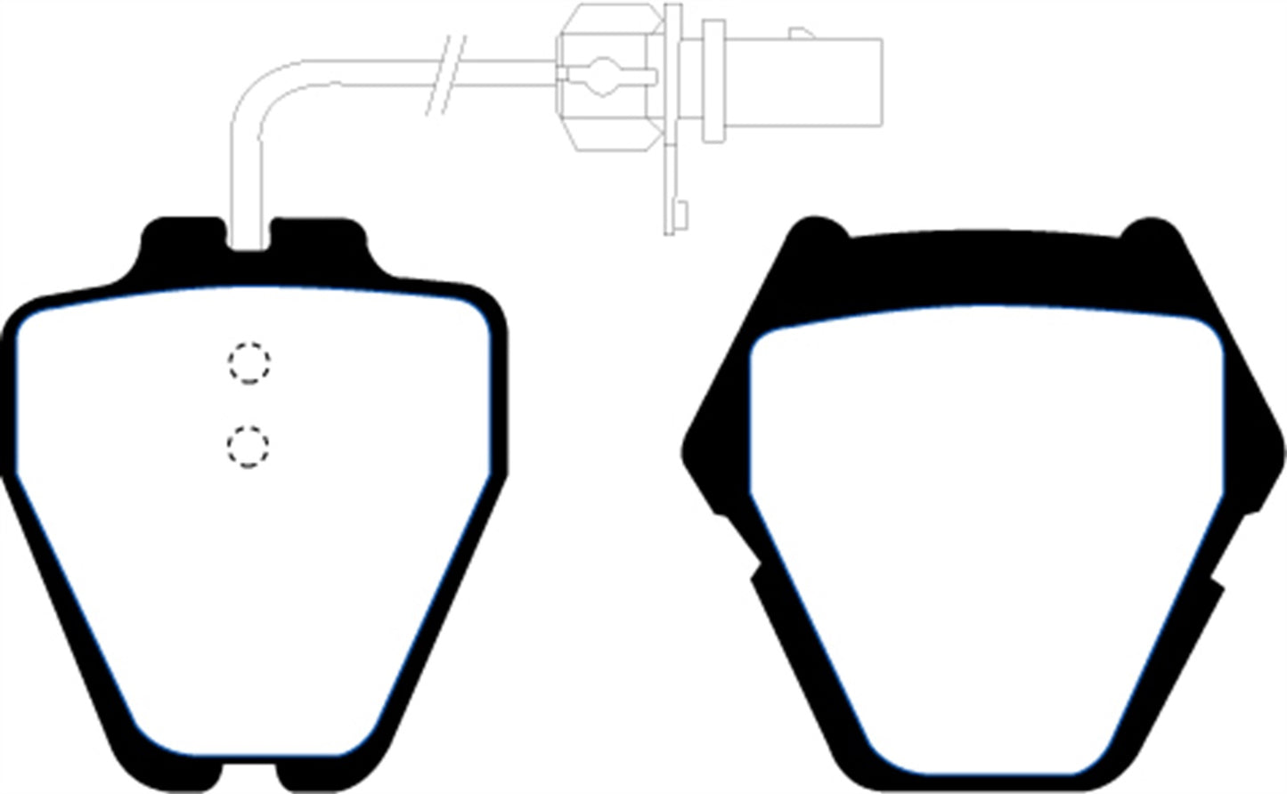 EBC DP21348 Greenstuff 2000 Series Sport Brake Pads