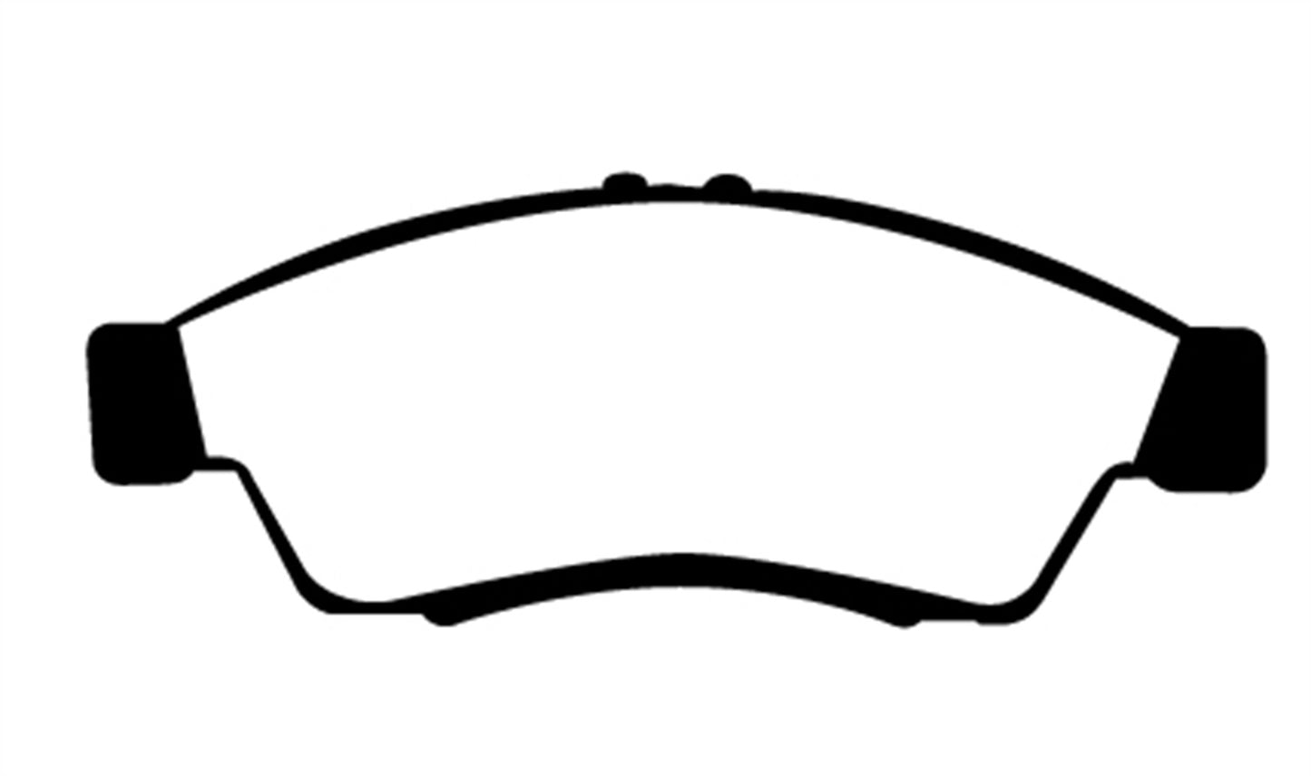 EBC DP21390 Greenstuff 2000 Series Sport Brake Pads