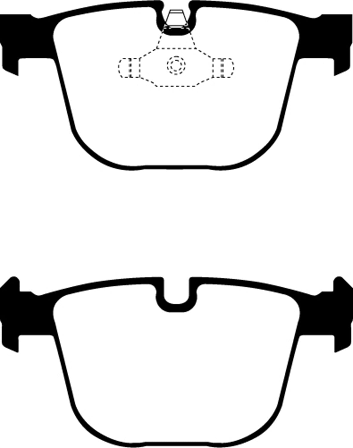 EBC DP21451 Greenstuff 2000 Series Sport Brake Pads