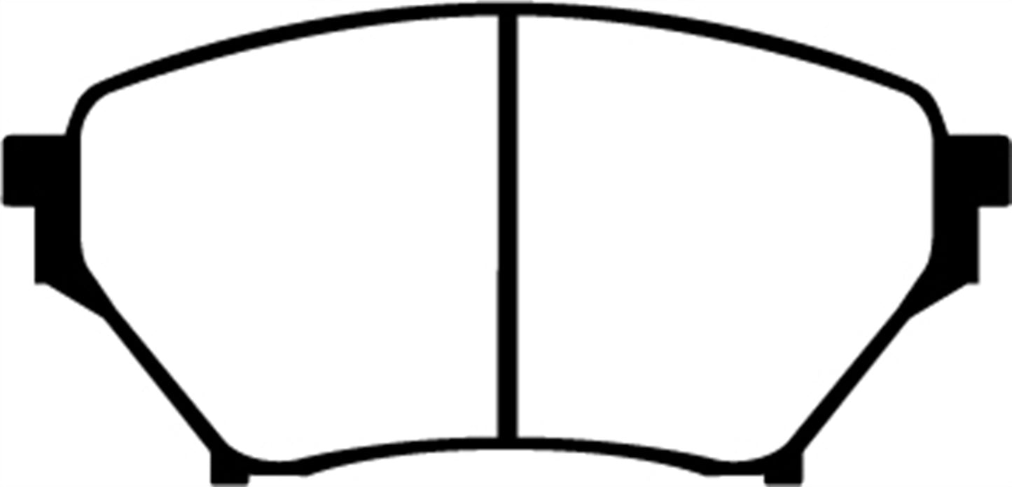 EBC DP21452 Greenstuff 2000 Series Sport Brake Pads