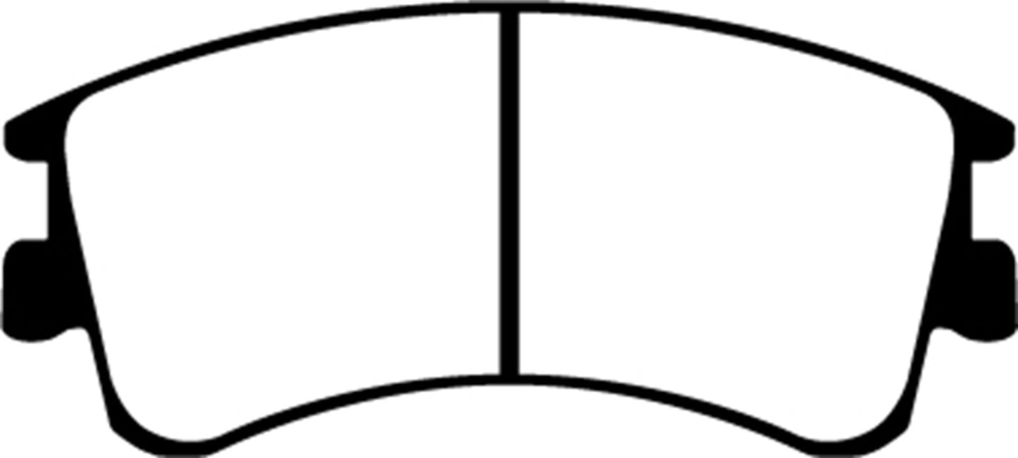 EBC DP21465 Greenstuff 2000 Series Sport Brake Pads