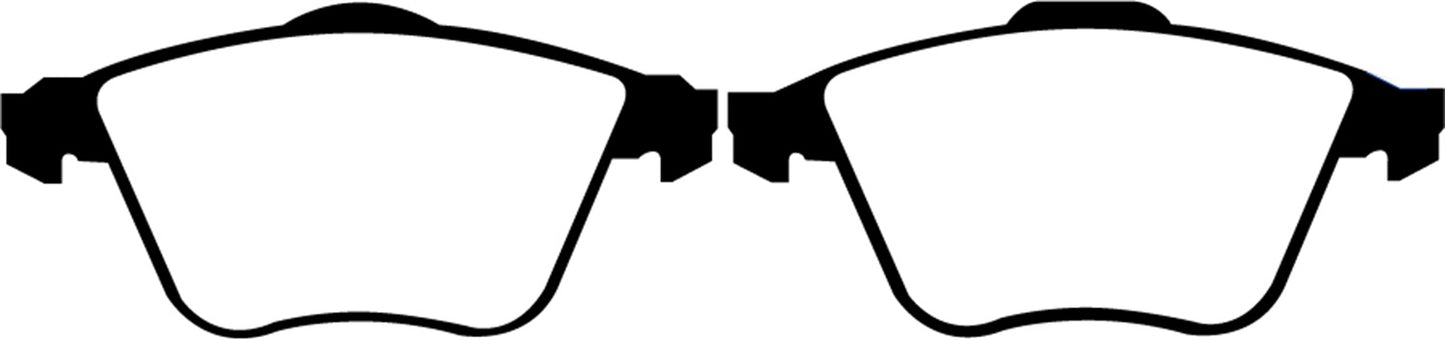 EBC DP21574 Greenstuff 2000 Series Sport Brake Pads