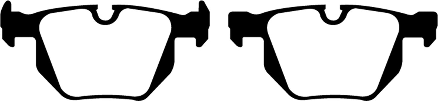 EBC DP21588 Greenstuff 2000 Series Sport Brake Pads