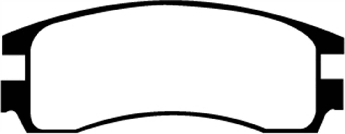 EBC DP21621 Greenstuff 2000 Series Sport Brake Pads