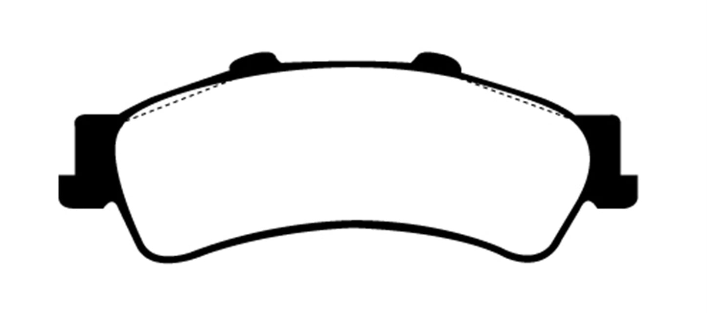 EBC DP21630 Greenstuff 2000 Series Sport Brake Pads