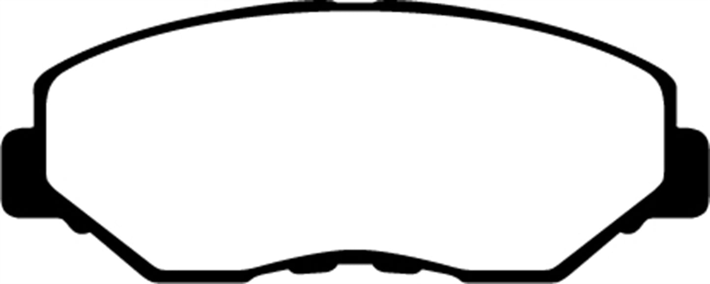 EBC DP21655 Greenstuff 2000 Series Sport Brake Pads