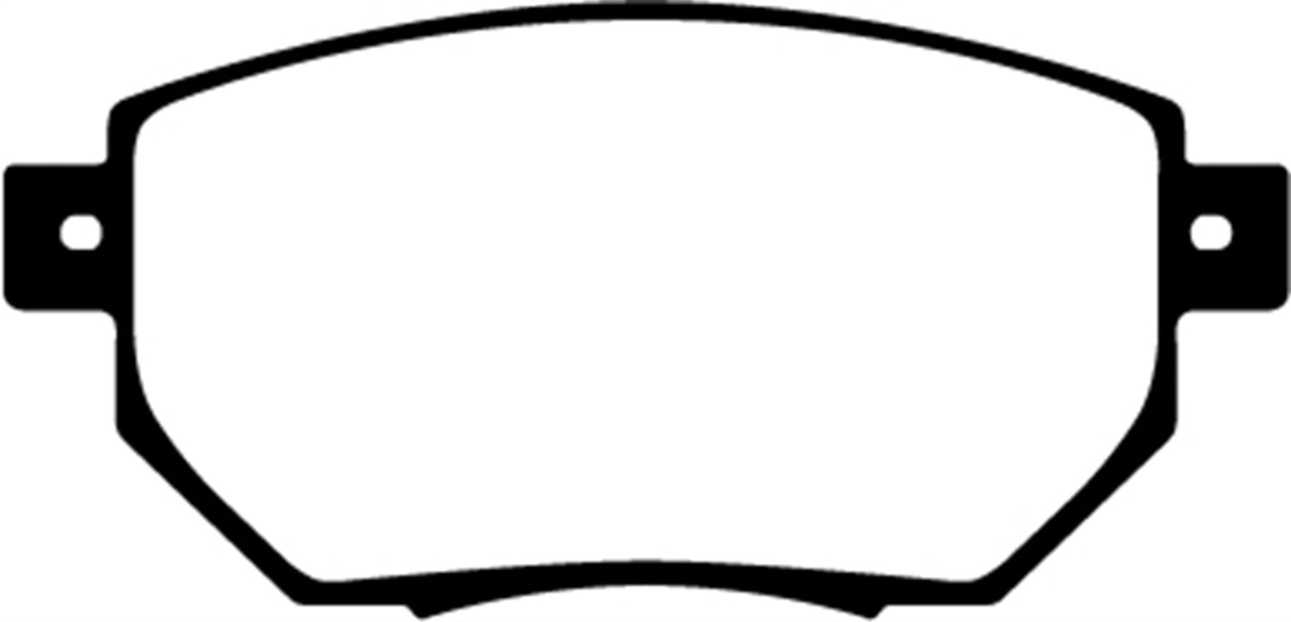 EBC DP21659 Greenstuff 2000 Series Sport Brake Pads