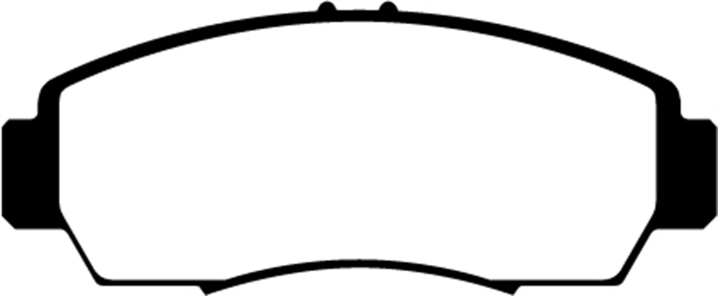 EBC DP21669 Greenstuff 2000 Series Sport Brake Pads