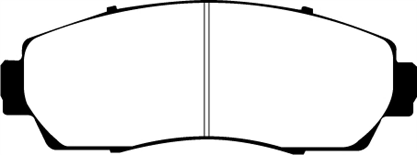 EBC DP21743 Greenstuff 2000 Series Sport Brake Pads