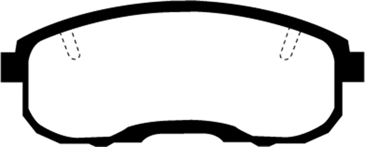 EBC DP21752 Greenstuff 2000 Series Sport Brake Pads