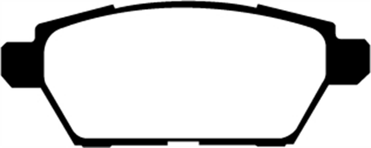 EBC DP21766 Greenstuff 2000 Series Sport Brake Pads