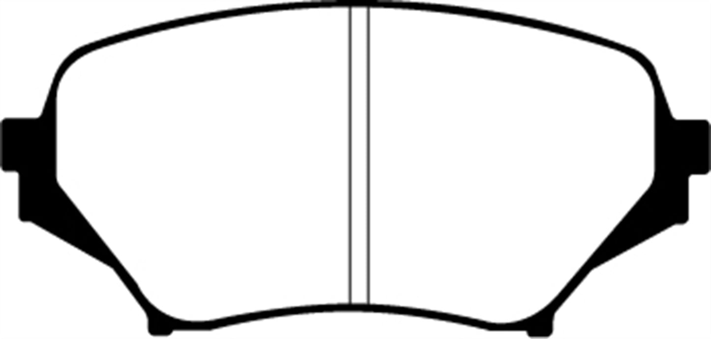 EBC DP21774 Greenstuff 2000 Series Sport Brake Pads