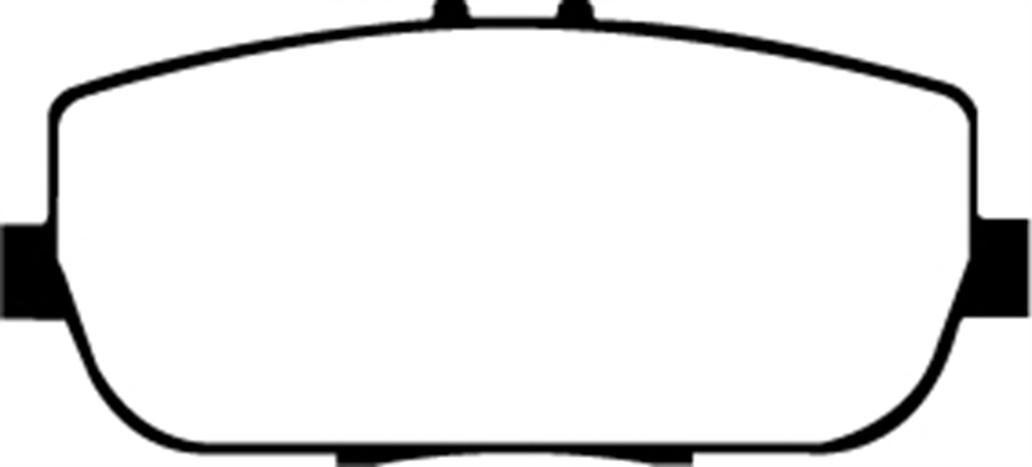 EBC DP21775 Greenstuff 2000 Series Sport Brake Pads