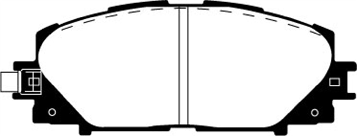 EBC DP21817 Greenstuff 2000 Series Sport Brake Pads