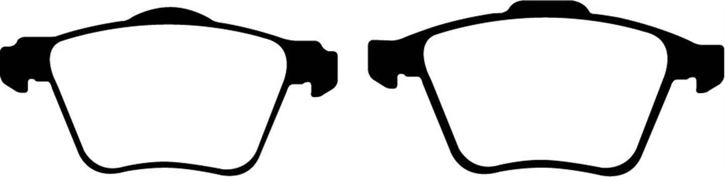 EBC DP21914 Greenstuff 2000 Series Sport Brake Pads