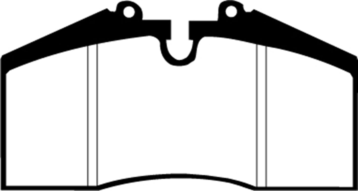 EBC DP2767 Greenstuff 2000 Series Sport Brake Pads