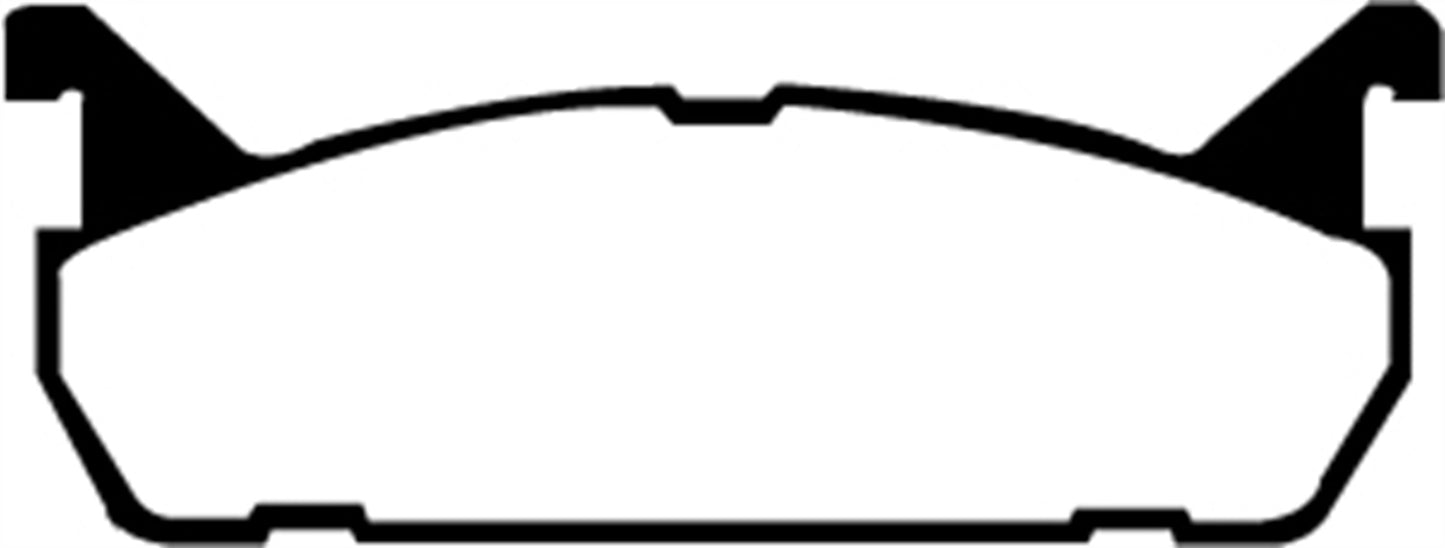 EBC DP2828 Greenstuff 2000 Series Sport Brake Pads