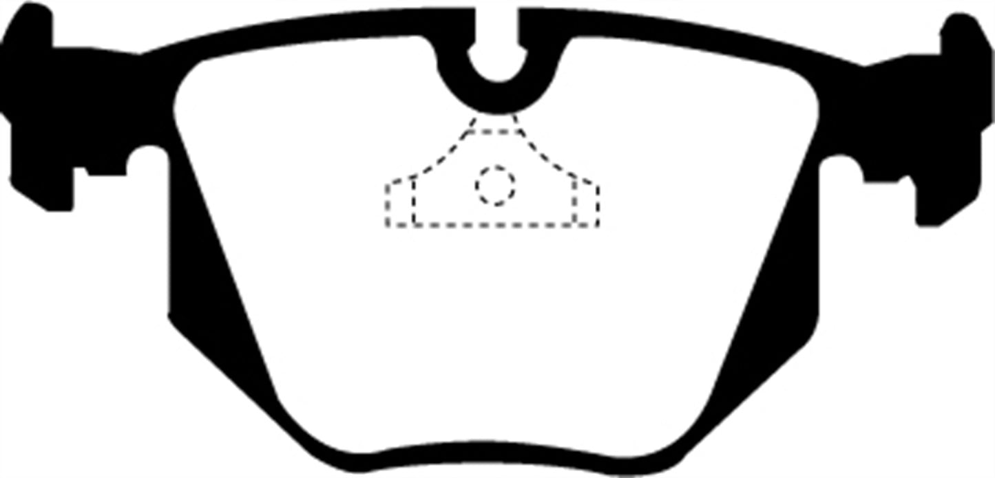 EBC DP2871 Greenstuff 2000 Series Sport Brake Pads