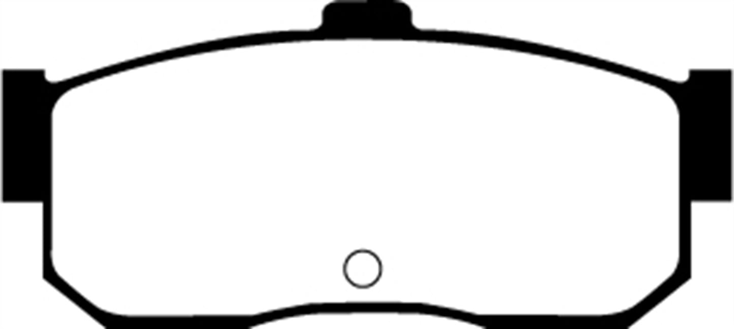 EBC DP2889 Greenstuff 2000 Series Sport Brake Pads