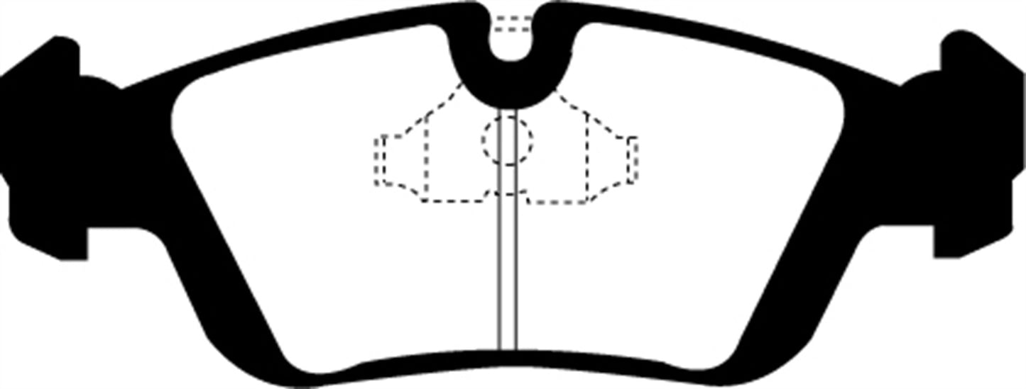 EBC DP2914 Greenstuff 2000 Series Sport Brake Pads