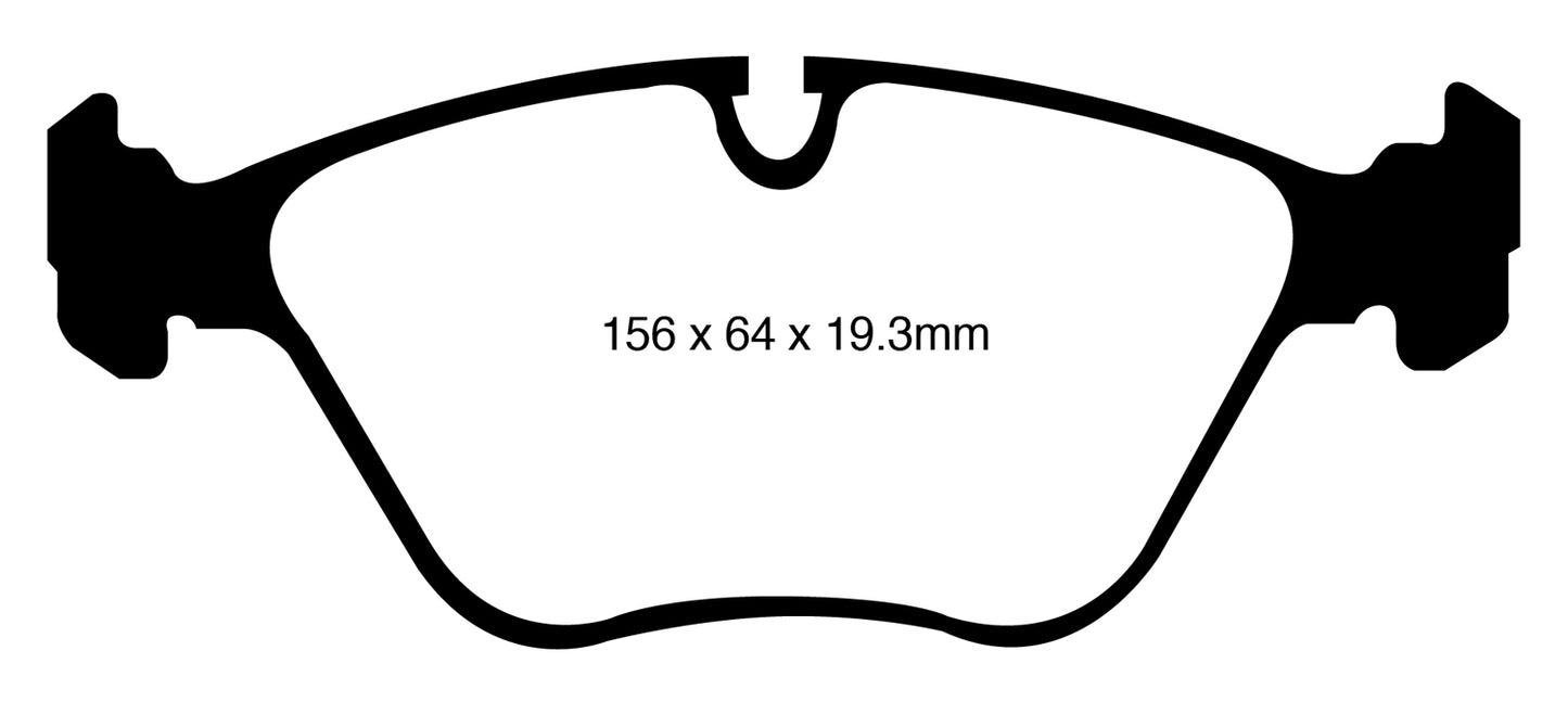 EBC DP31994C Redstuff Ceramic Low Dust Brake Pads