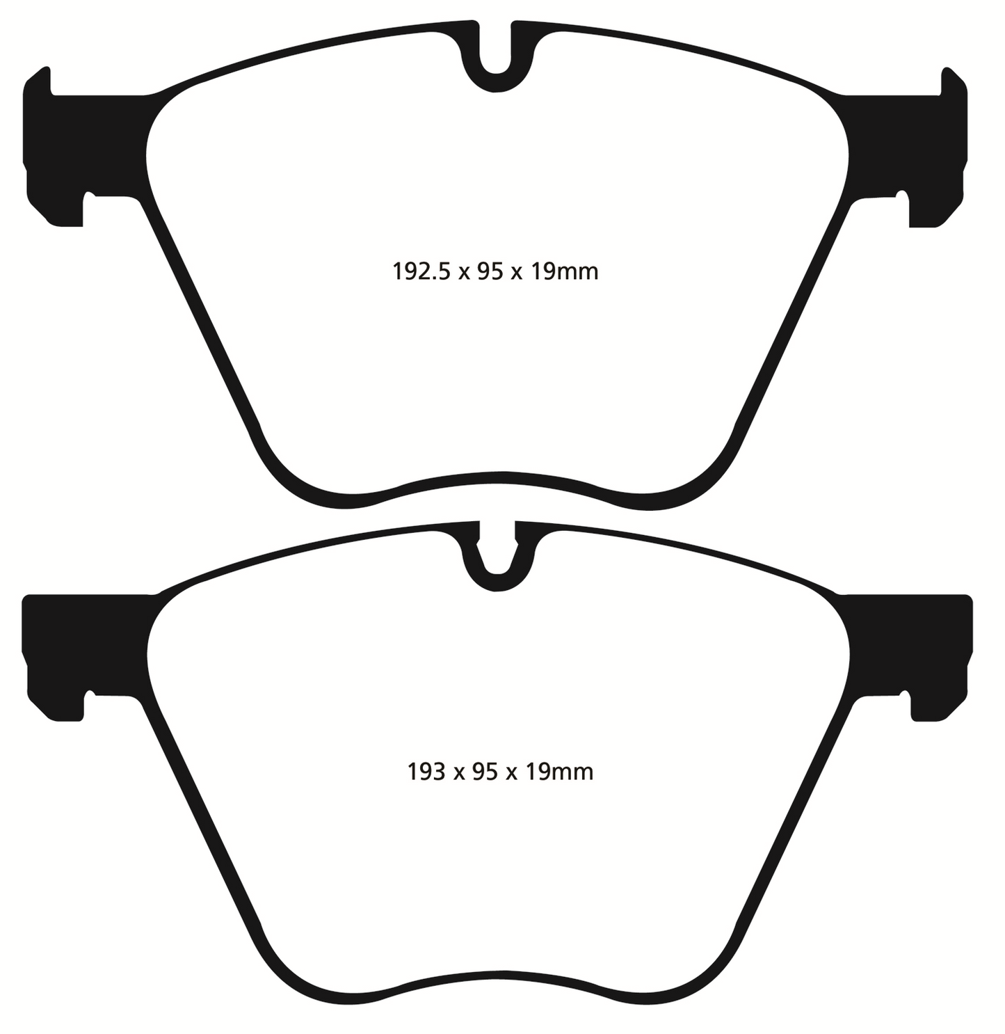 EBC DP32007C Redstuff Ceramic Low Dust Brake Pads