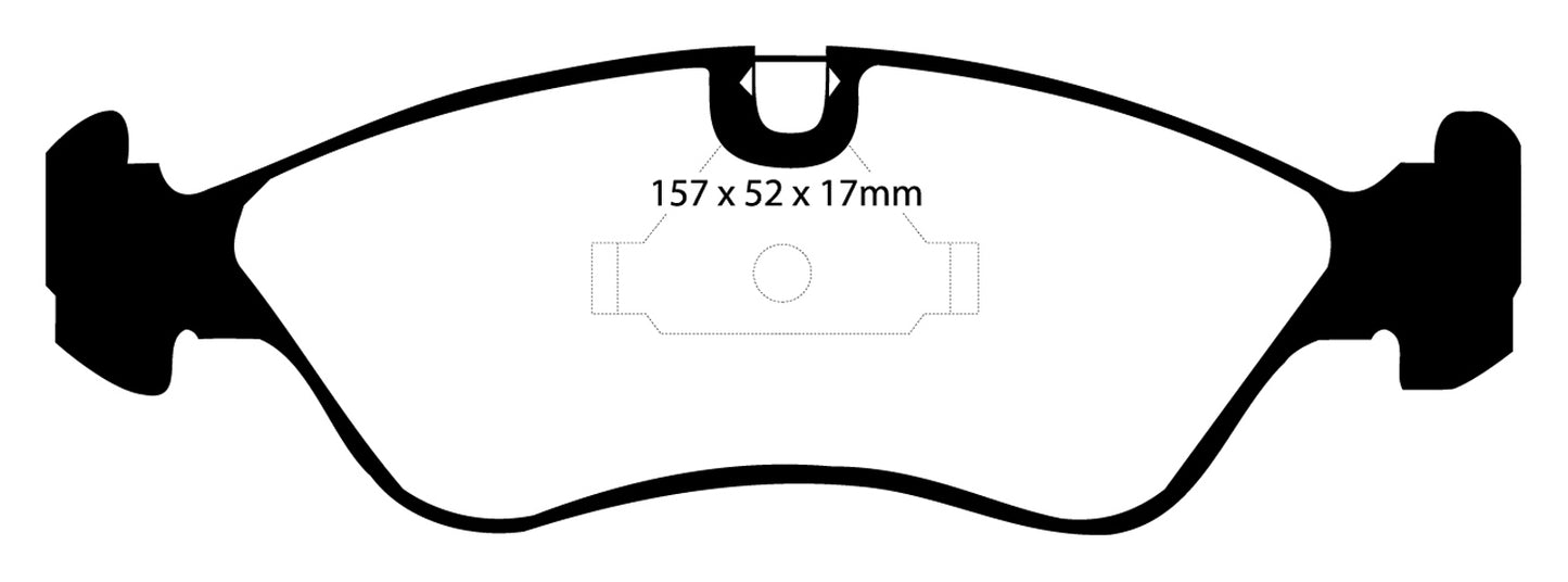 EBC DP3760C EBC Redstuff Pads