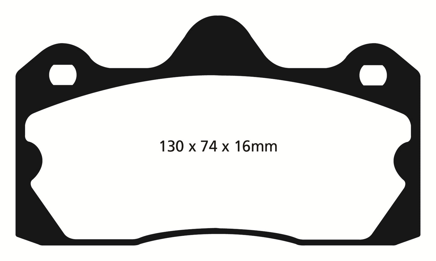 EBC DP4060R Yellowstuff Street And Track Brake Pads