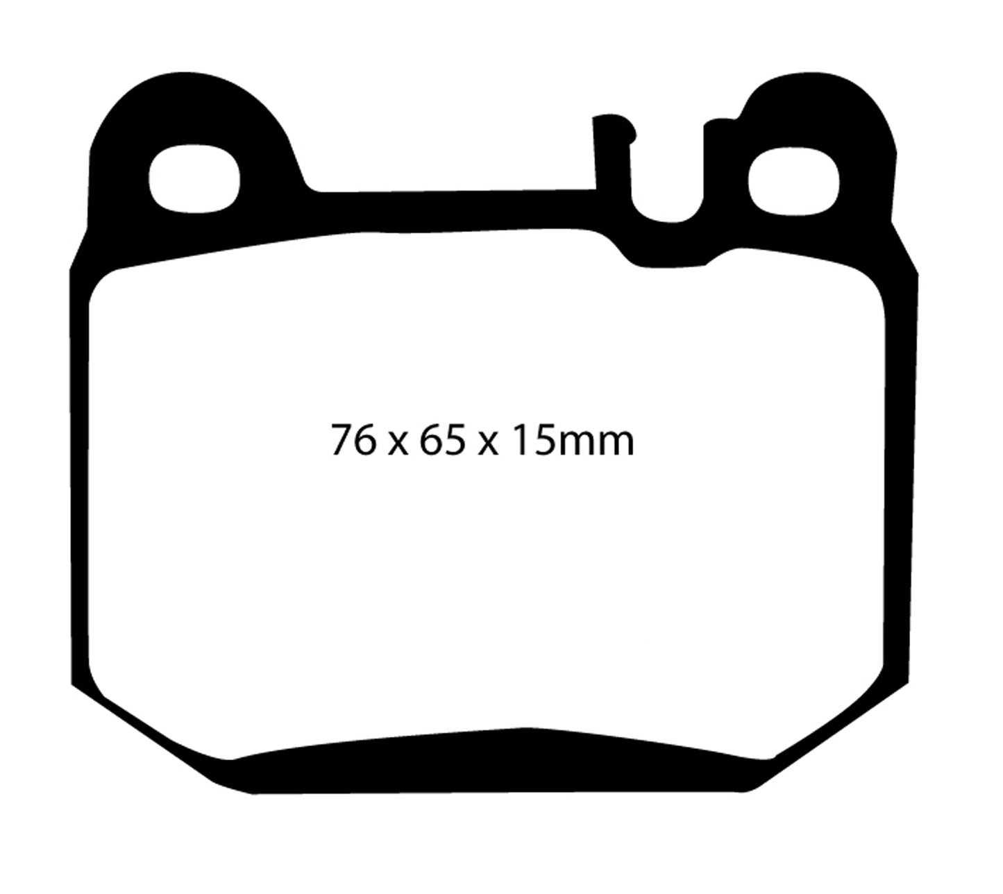 EBC DP41395R Yellowstuff Street And Track Brake Pads