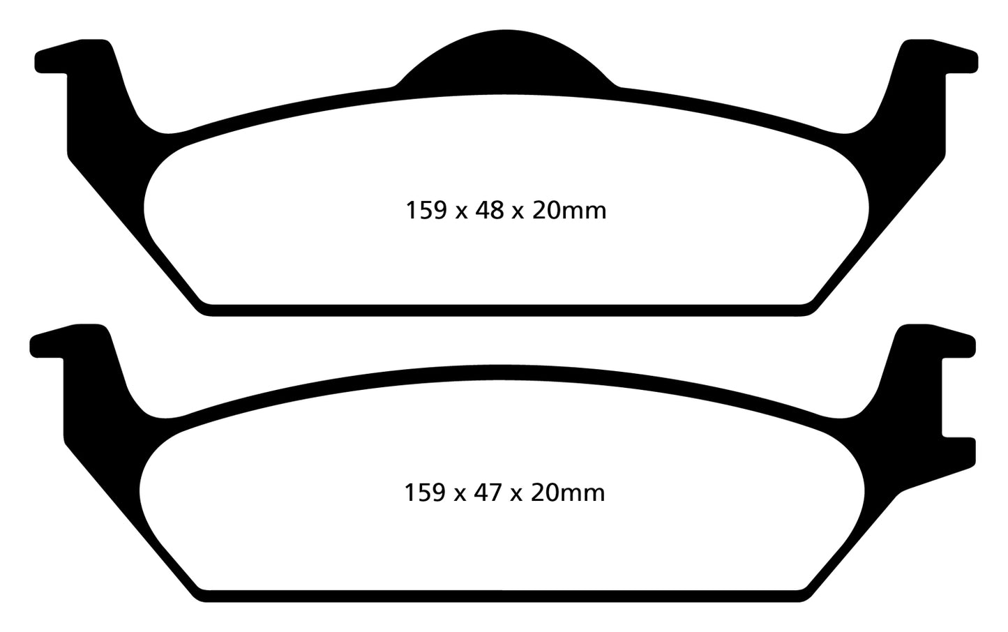 EBC DP41648R Yellowstuff Street And Track Brake Pads