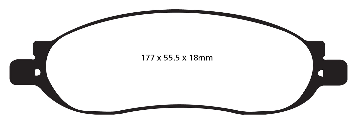 EBC DP41778R Yellowstuff Street And Track Brake Pads