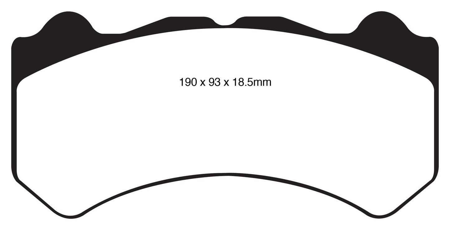 EBC DP41983R Yellowstuff Street And Track Brake Pads