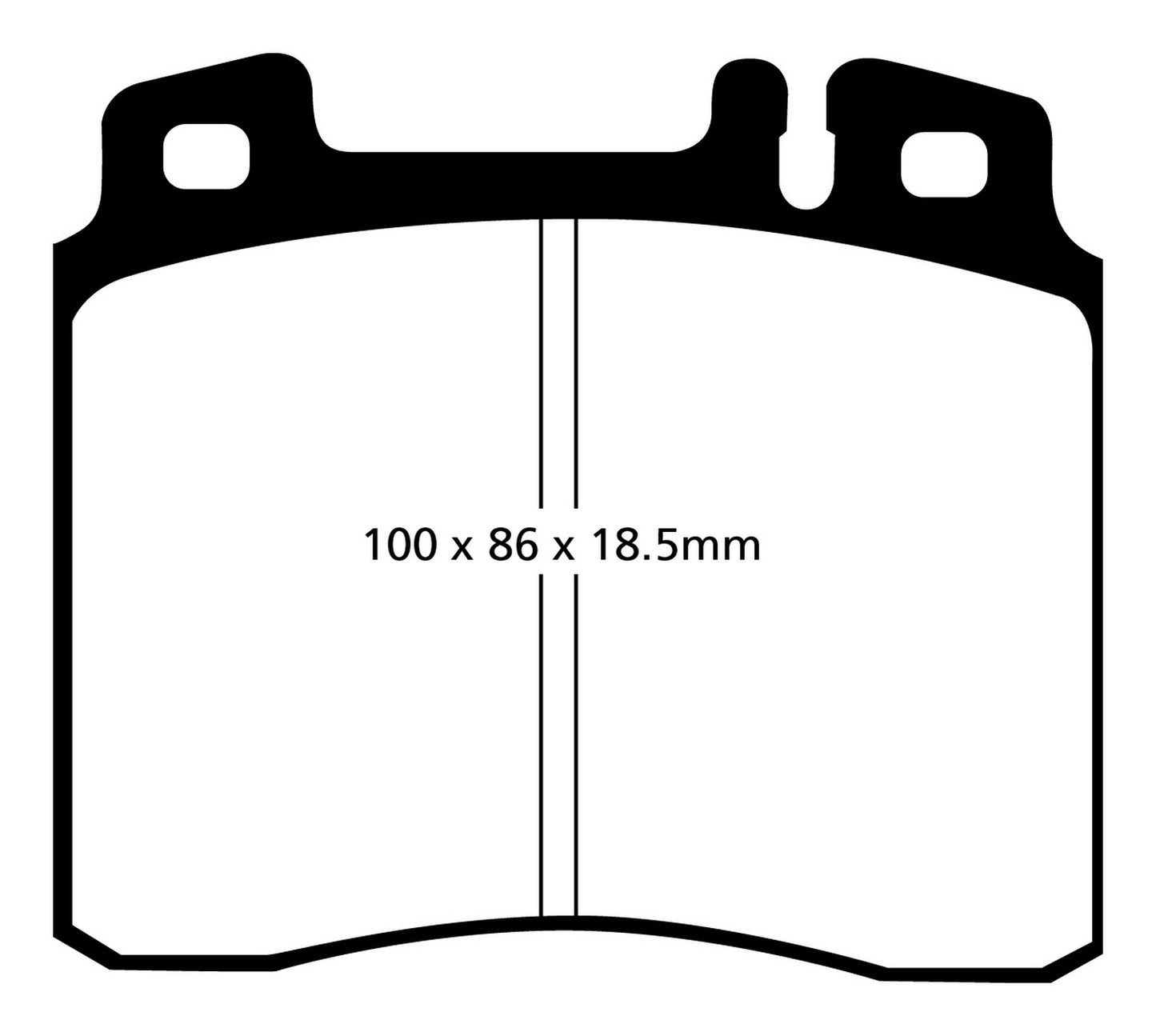 EBC DP4963R Yellowstuff Street And Track Brake Pads