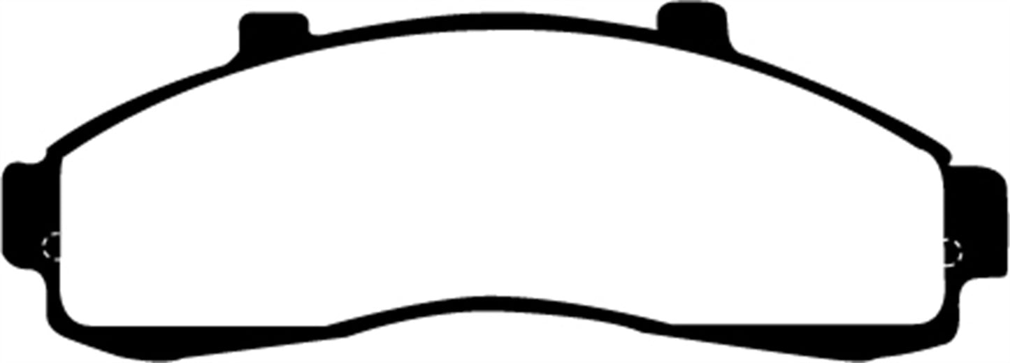 EBC DP61199 6000 Series Greenstuff Truck/SUV Brakes Disc Pads