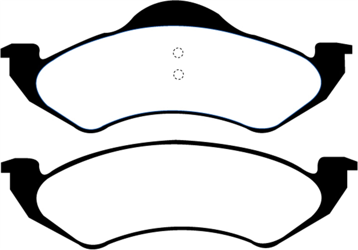 EBC DP61275 6000 Series Greenstuff Truck/SUV Brakes Disc Pads