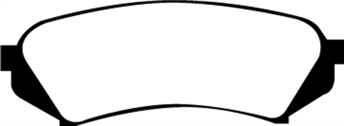 EBC DP61282 6000 Series Greenstuff Truck/SUV Brakes Disc Pads