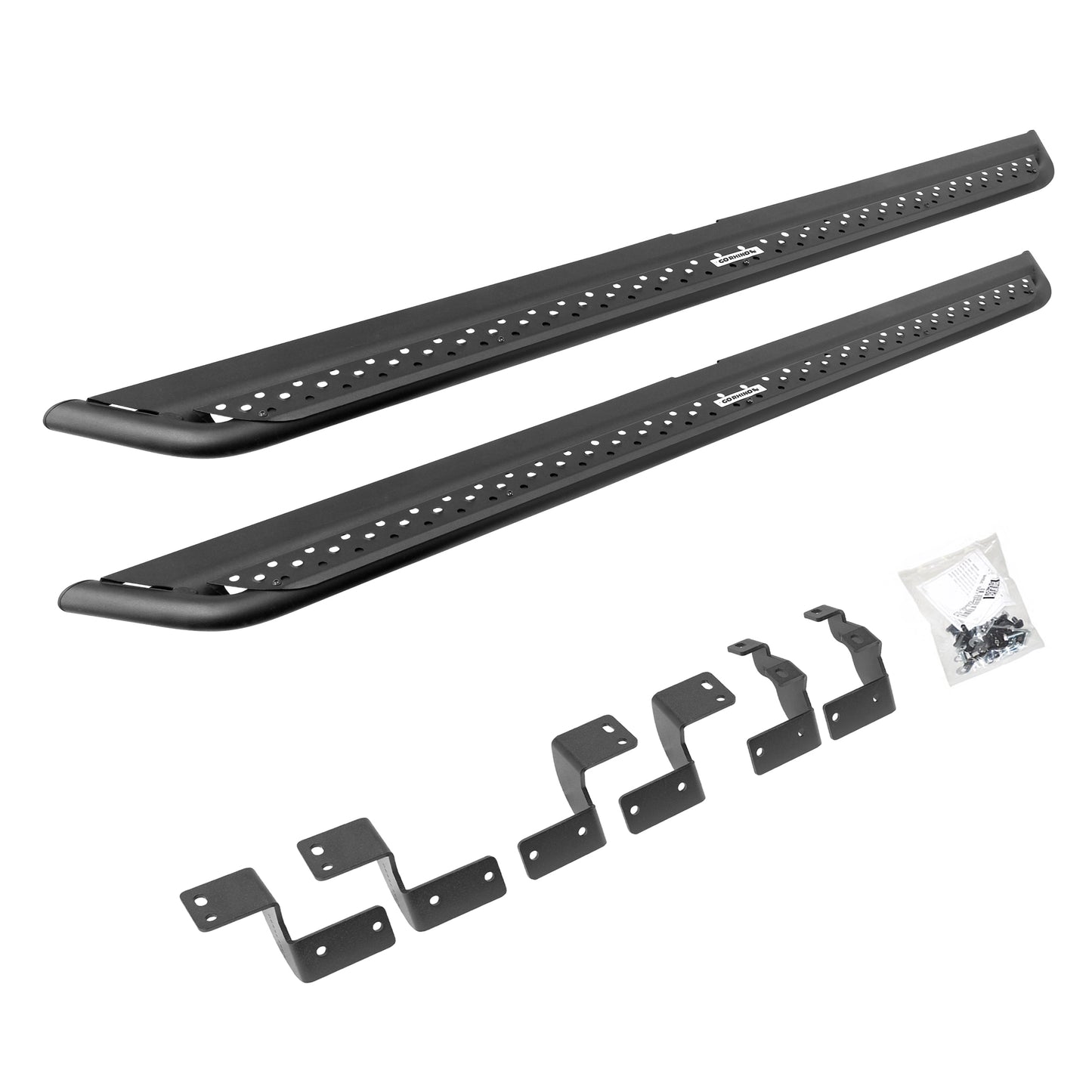 Go Rhino DSS4425T Dominator Xtreme DSS SideSteps With Mounting Bracket Kit Textured Black