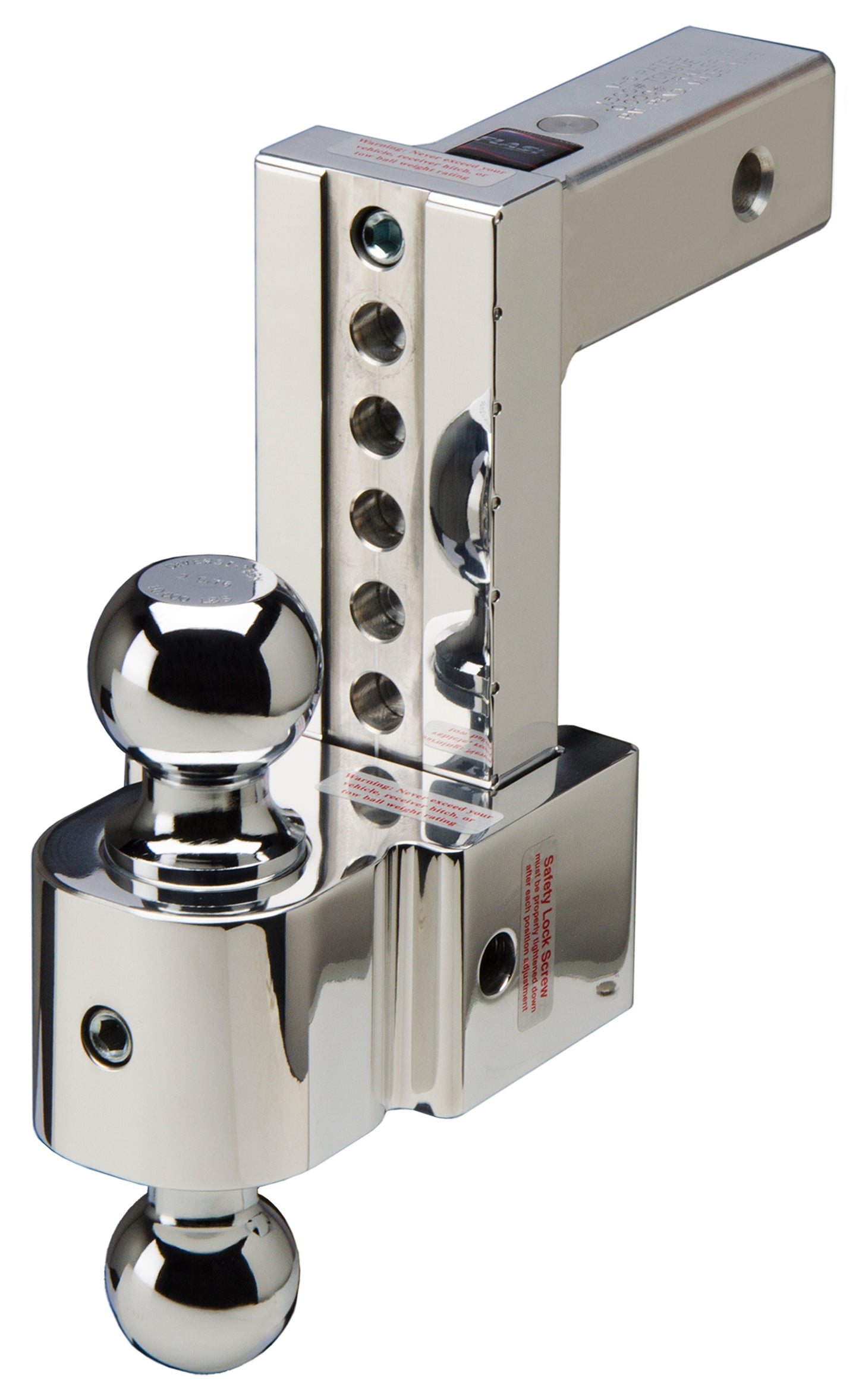 Fastway Trailer - Flash 6 In. Silent Tow 2 In. Shank 2 In. & 2-5/16 In. Chromed Balls 47-00-3600