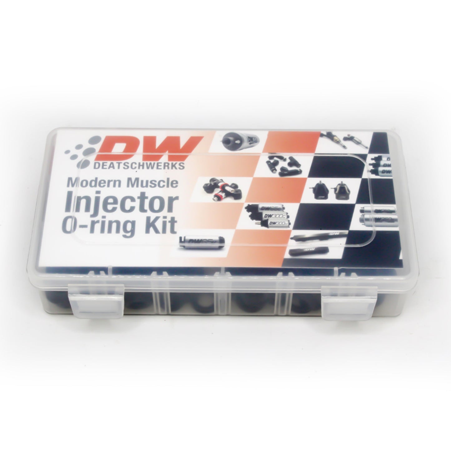 Deatschwerks 205 piece fuel injector O-ring replacement kit for common US vehicles DEW-2-202