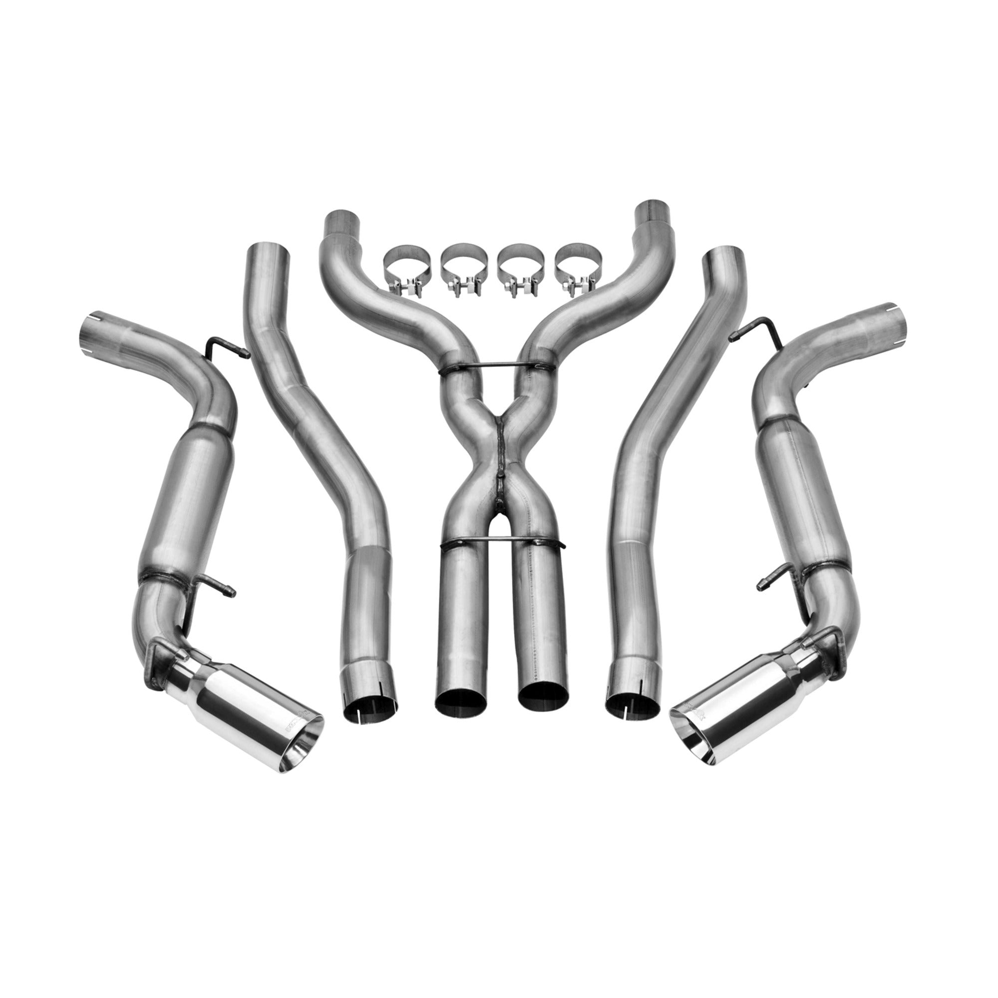 Dynomax Race Bullet Exhaust System Kit 39496 Milky Motorsports