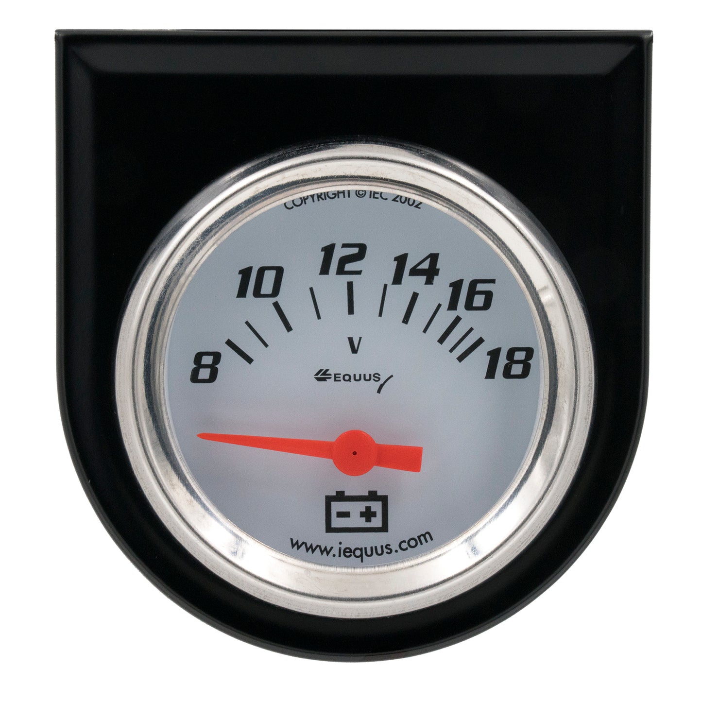 Equus 2 in. White Voltmeter Kit E5268