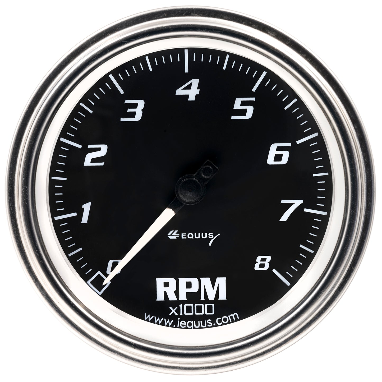 Equus 3-3/8 in. Chrome Tachometer E7068