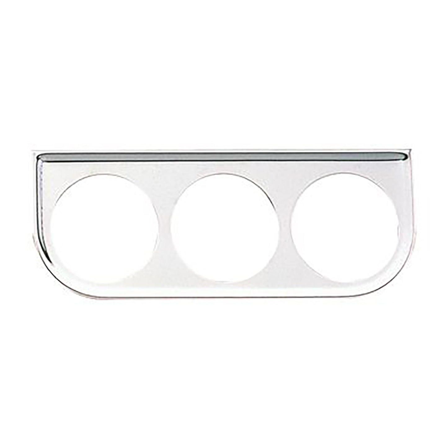 Equus 2 in. Chrome Triple Mounting Panel E9823