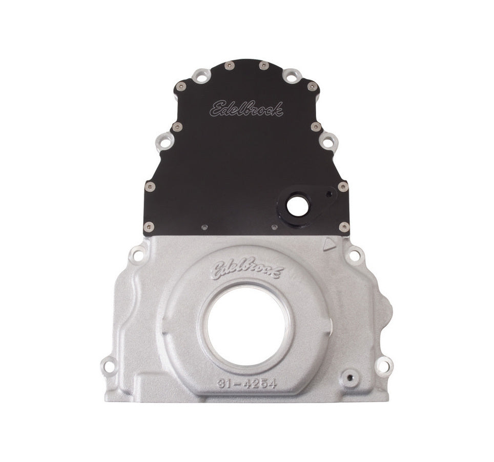 EDELBROCK GM Timing Cover - LS Series - 2pc. 4255